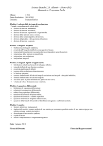 Matematica - 5 AG - Menara - 2010-11