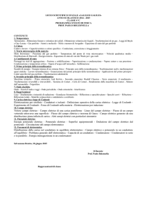 Elettrizzazione per strofinio - Conduttori e isolanti