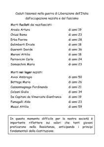 Caduti lissonesi nella guerra di Liberazione dell`Italia dall