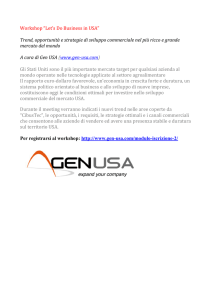 Workshop “Let`s Do Business in USA” Trend