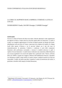 DI BERARDINO Claudio, MAURO Giuseppe, CASMIRI Giuseppe