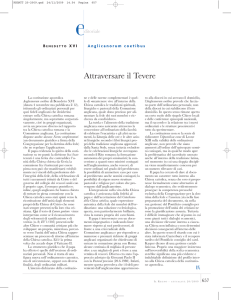 Attraversare il Tevere