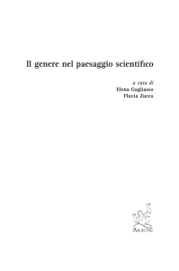 Il genere nel paesaggio scientifico