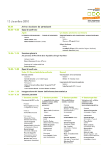 programma - Giovanni Moro