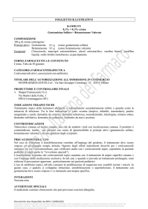 FOGLIETTO ILLUSTRATIVO KAMELYN 0,1% + 0,1% crema