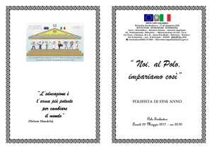 BROCHURE SPETTACOLO DI FINE ANNO
