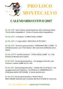 pro loco montecalvo