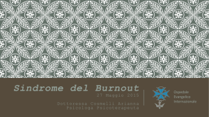 Sindrome del Burnout - Ospedale Evangelico Internazionale
