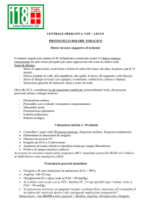 Protocollo Dolore Toracico (Toracico)