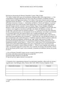 1998 Prova Cantonale Storia Quarta
