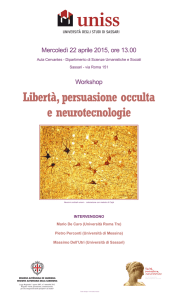 Libertà, persuasione occulta e neurotecnologie