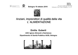 L`alimentazione - Emilia Guberti