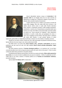 BARUCH SPINOZA - Digilander