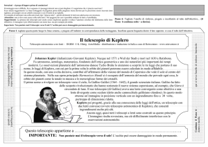 Il telescopio di Keplero