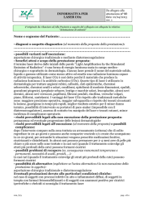 INFORMATIVA PER Laser CO2