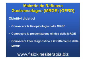 Esofago di Barrett - Fisiokinesiterapia