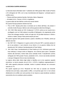 La Seconda Guerra Mondiale