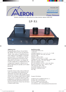 Aeron annuncia il preamplificatore phono ibrido MM-MC