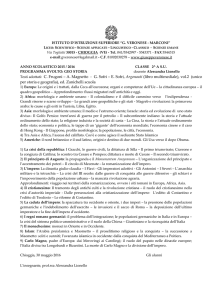 STORIA e GEOGRAFIA - Alessandra Lionello