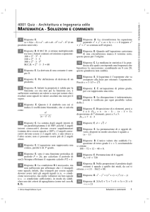 Matematica - Hoepli Test