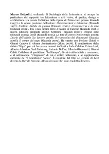 Marco Belpoliti, ordinario di Sociologia della Letteratura, si occupa