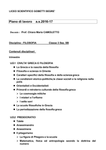 Filosofia - Liceo scientifico Gobetti