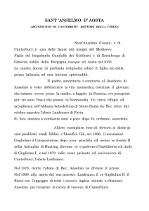 sant `anselmo d` aosta