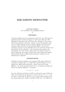 equazioni diofantee