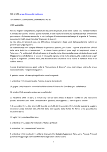CAMPO DI CONCENTRAMENTO PG 85