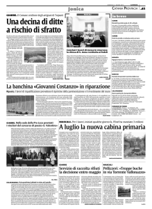 Una decina di ditte a rischio di sfratto