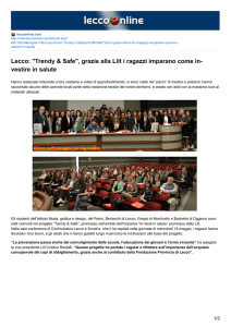 grazie alla Lilt i ragazzi imparano come in
