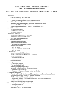 programma di storia – anno scolastico 2002/03