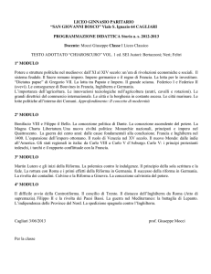 1 LICEO storia - Istituto Salesiano Don Bosco