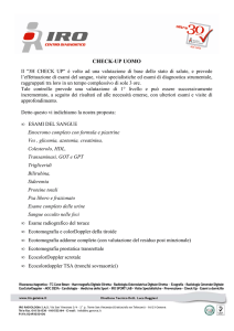 check up uomo