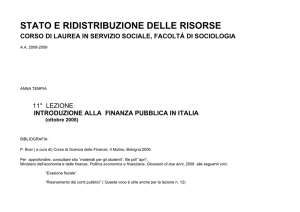 lez 11 introduzione finanza pubblica