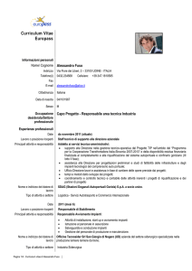 Scarica CV - Ordine Ingegneri Udine