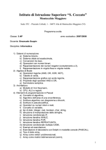 Programma svolto in 3AP