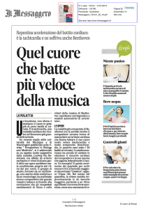 Il Messaggero del 21 Gennaio 2015
