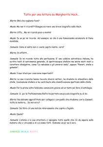 Tutto per una lettura su Margherita Hack