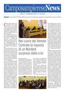 Nel cuore del Veneto Centrale la risposta di un Nordest sorpreso