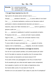 Te – Tè – T`è - Annoscolastico.it