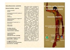 Il vento nella mente: trauma e società