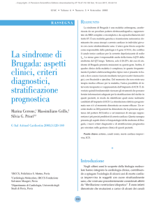 Scarica il PDF - Giornale Italiano di Aritmologia e Cardiostimolazione