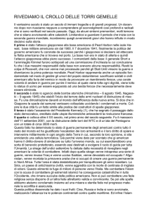 Rivediamo il crollo delle torri gemelle