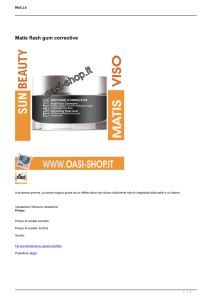 Matis flash gum corrective - oasi