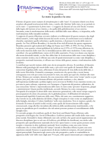 Lo stato: la parola e la cosa