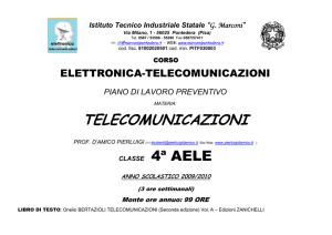 telecomunicazioni - pierluigi d`amico