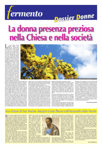 Dossier Donne