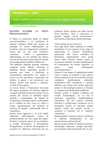 ARTROSI E FIBROMIALGIA: RICONOSCERE I REUMATISMI PIU