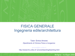 Esercizi - CNR-ISAC